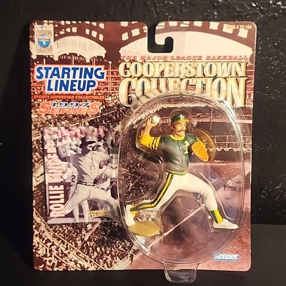 Starting Lineup Rollie Fingers Cooperstown Collection 1997 MLB Figure Kenner New - Picture 1 of 8